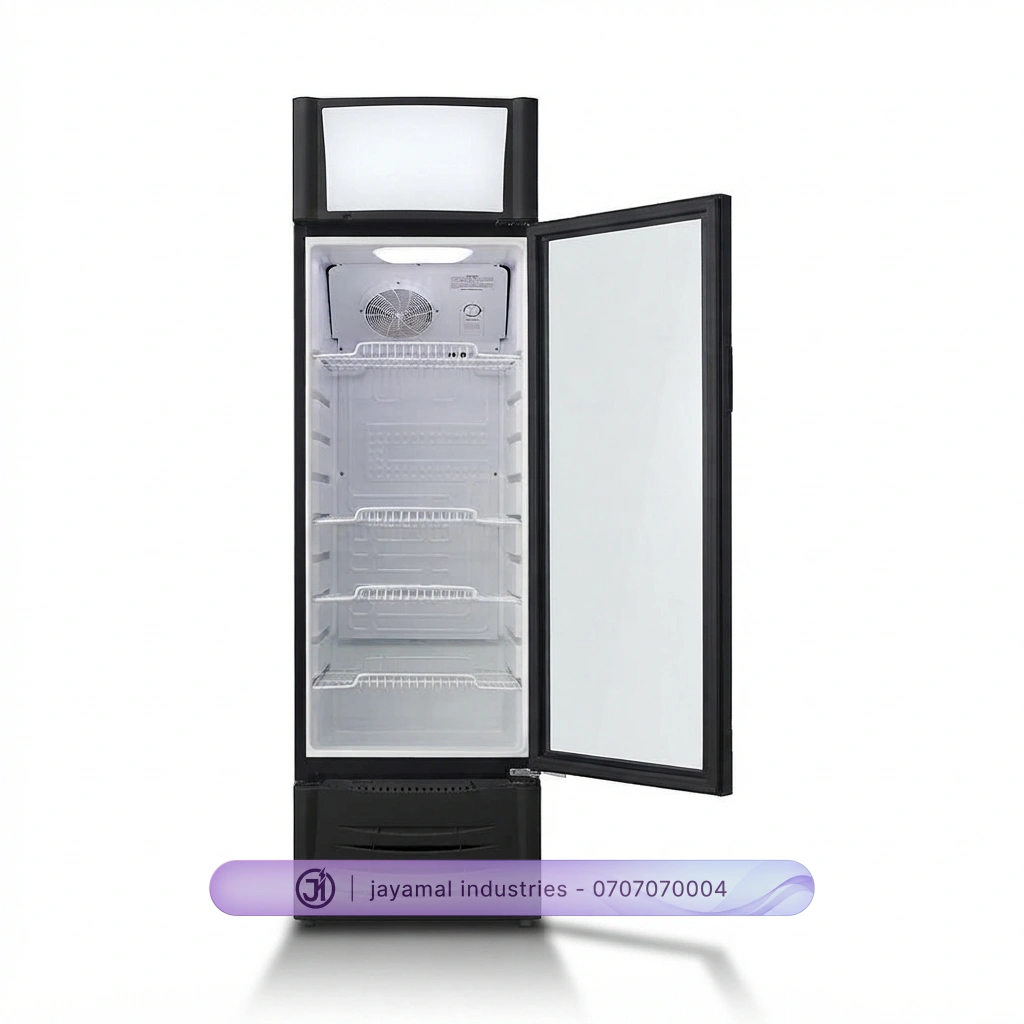 Midea 300L Glass Door Showcase Refrigerator