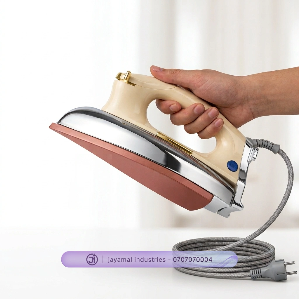 RAF 1000W Classic Dry Iron with Non-Stick Soleplate