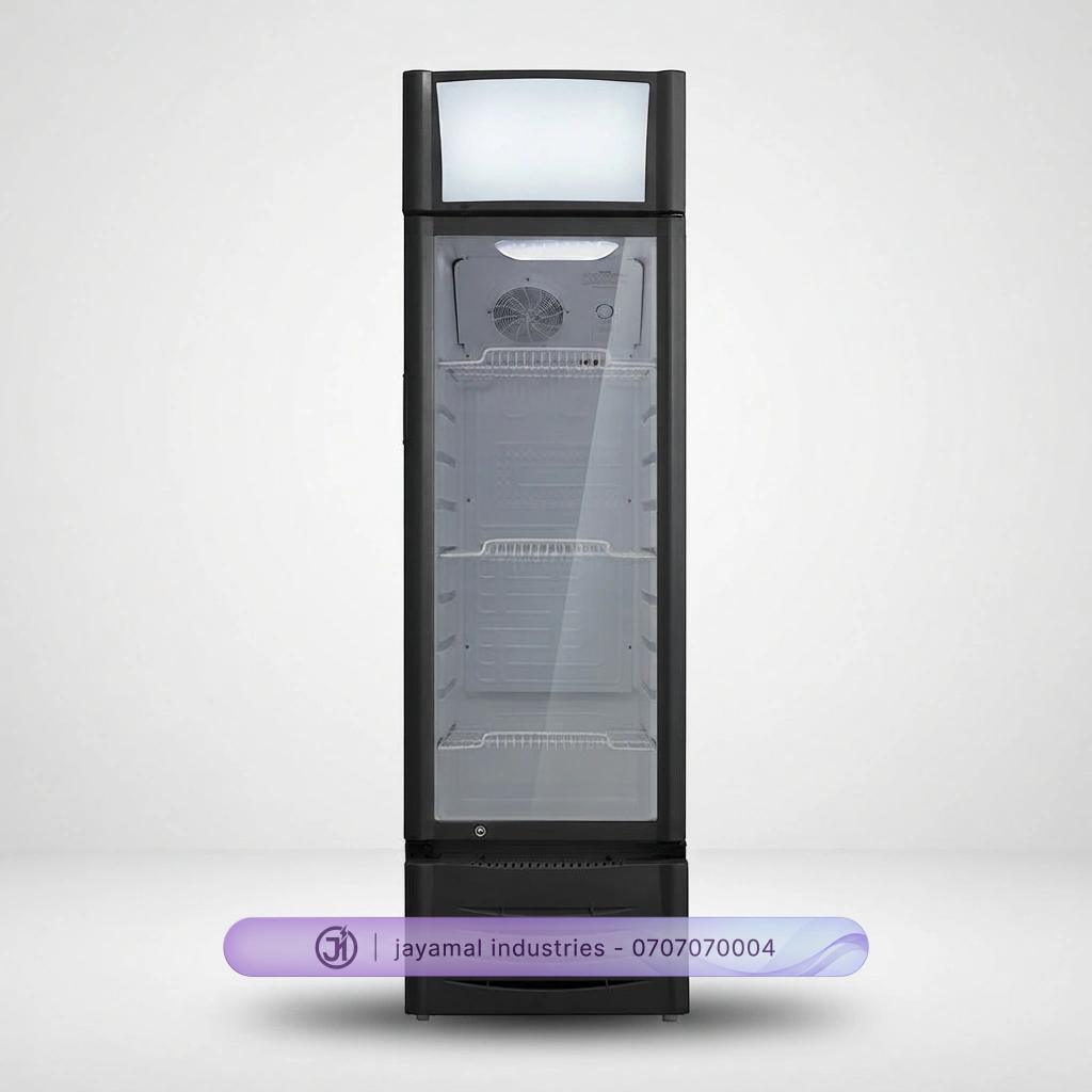 Midea 300L Glass Door Showcase Refrigerator